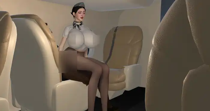 Snipaste 2024 04 27 01 37 07 Brainocn 4月新作：落地空姐 [3D动画/社保/睡/动态/VAM]