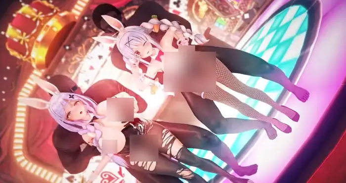 Snipaste 2024 05 05 20 33 20 虚拟主播：兔田家母女盖饭【动漫/动画/MMD/lanzfh/纯pa】