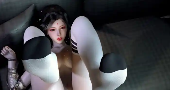 Snipaste 2024 06 20 19 31 33 Dongmanlove：清漪 清纯白嫩御姐 白丝美脚 [3D动画/动态/VAM]