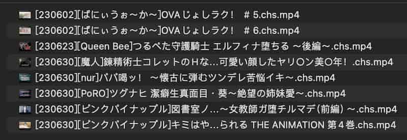 截屏2024 06 03 14.58.46 【里番合集/汉化】鲤鱼蕃薯1080P汉化合集[2D合集/8V/汉化/动态/3G]