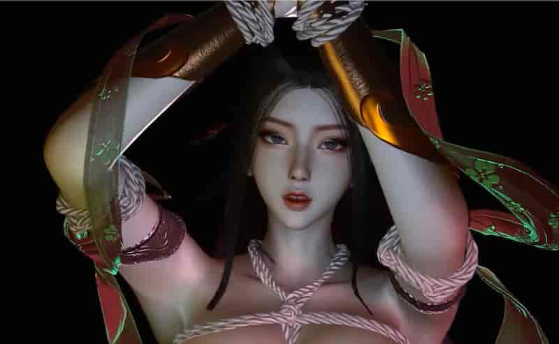 截屏2024 06 03 16.03.27 fgg99：焰灵姬 绳艺拘束骑乘调教木够 [3D/动态/VAM/横屏+竖屏/1.8G]