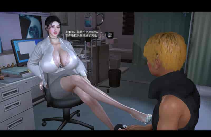 截屏2024 06 11 15.07.56 【中字/7G/1小时】Brainocn 5月新作：小镇行医-苏文倩巨乳人妻医生面对黄毛彻底堕落 【3D/小马大车/NTR】