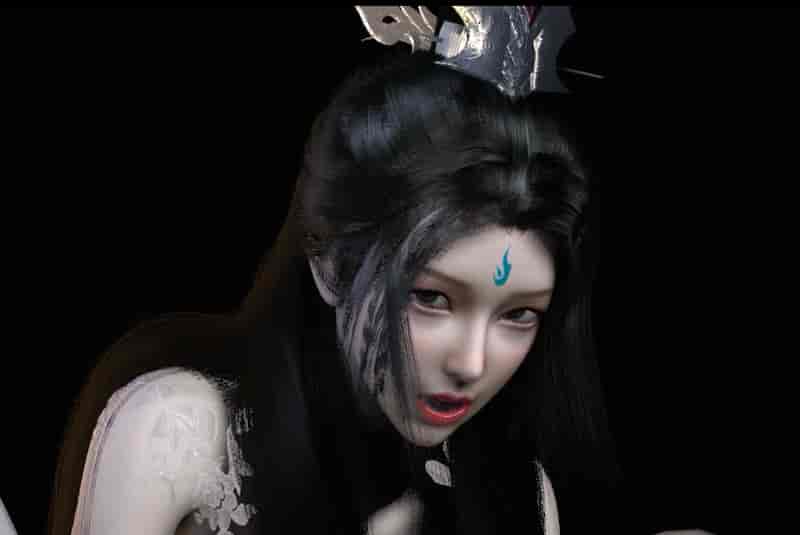截屏2024 06 11 15.55.22 夏童：琼明神女极品白丝高跟大长腿多体位调教开发 [2.7G/3D/动态/VAM]