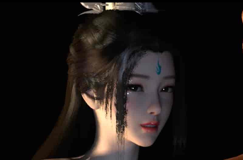 截屏2024 06 11 15.56.12 夏童：琼明神女极品白丝高跟大长腿多体位调教开发 [2.7G/3D/动态/VAM]