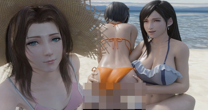 Snipaste 2024 07 16 22 44 13 LazyProcrast 7月新作：蒂法+爱丽丝+尤菲 最终幻想三女神盛宴 [动画/3D/无修/动态] [452M]