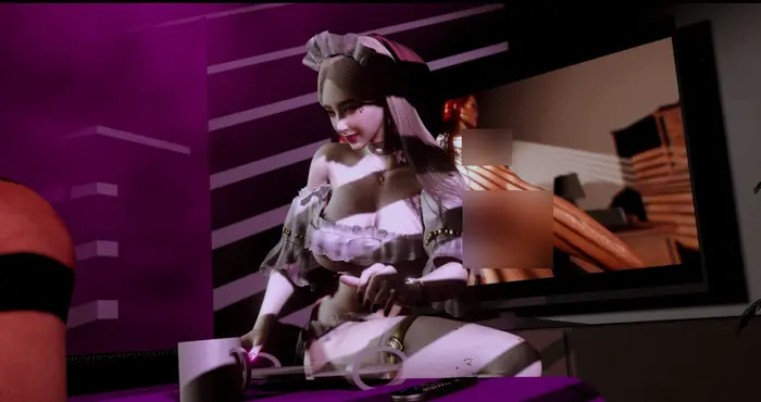 Snipaste 2024 07 28 22 04 57 宇宙联邦养姬场大领主：韩宝贝COS女仆反攻主人 [动漫/3D/动态/VAM] [9.5G]
