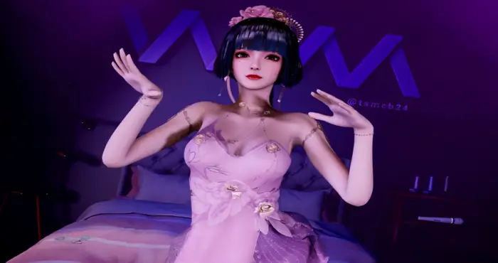 Snipaste 2024 11 29 22 19 59 天使没翅膀：镜 冰嘎摇 长腿白丝美人 [3D动漫/动态/VAM] [1.8G]