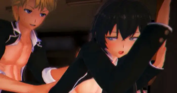 Snipaste 2024 11 29 22 26 50 rainallover：恋物-雪之下雪乃在放学后的教室 [3D同人动画】【139mb/4.15分钟】